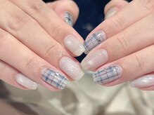 ミリ 難波(Mili)/チェックネイル/マグネット