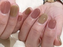 ネイルズ ララ(nails Lala)/ナチュラルカラー。
