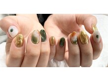 ネイル シスター(nail sister)/ニュアンスミラーネイル