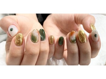 ネイル シスター(nail sister)/ニュアンスミラーネイル