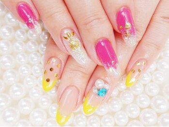 フラッシュネイル フレンテ西宮店/除去付デザイン定額コ-ス◇