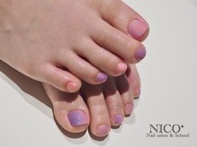 ニコプラス(NICO+)/フットジェルネイル