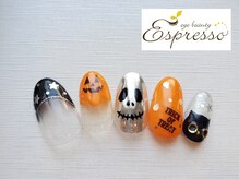 エスプレッソ アイビューティーアンドネイル 新百合ヶ丘店(Espresso)/ハロウィンネイル　黒猫ネイル