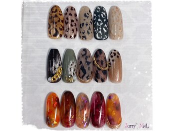 ジュリーネイル 所沢店/秋冬デザインサンプル