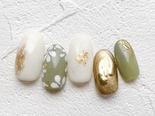 リーチェ ビューティアンドネイルサロン 大名店(Beauty&Nail Salon)/上品デザイン♪