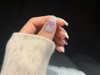 シェリーラメール 新宿店(cherie la mer)/リボンネイル