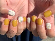 ヴリエ 小作店(VURIE)/もこもこツイードネイル