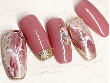 チェリーズネイル(Cherrys Nail)/ピンク ラメ ニュアンス