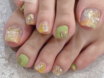 ネイルサロン ディーバ 奈良香芝店(Diva)の写真/これからの季節にぴったり!ハンドorフット選べる【10本アート】☆指先～足元まで抜かりなくキレイに♪