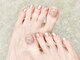 ムーンストーンサロン 大久保駅前(Moonstone Salon)の写真/足元に華やかさを♪【ワンカラーorラメグラ¥4980/オーロラorミラー¥6980/マグネットorフラッシュ¥6480】