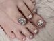 ルーシーズ アイラッシュアンドネイル 小倉店(Lucy's Eyelash&Nail)の写真/お気に入りのコーデに合わせて足先を華やかに＊理想を叶えて、より一層あなたの魅力を際立たせます◎
