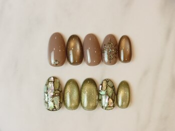 ミラーアートとシェルデザイン