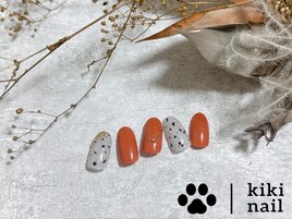 9.10月定額A /オレンジネイル