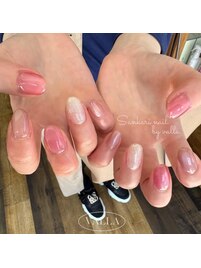 韓国発VALLANAILちゅるんピンク