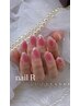 nail R☆チークネイル¥7900→¥7700