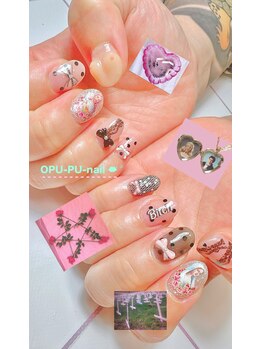 オプープーネイル(OPU-PU-nail)/ランジェリーネイル