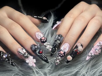 ダークハニー 池袋店(Dark Honey)/スウィートゴシックネイル