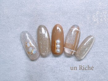 アンリッシュ 新宿東口店(un Riche)/¥8800　★アート60分★26.2.9