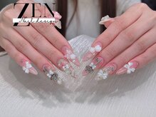 ゼン ネイル デザイン 池袋(ZEN NAIL DESIGN)/* 長 さだしやり放題×つけ放題