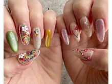 トータルビューティーステラ(TOTAL BEAUTY STELLA)の雰囲気（季節に合わせたジェルネイル、マグネットネイル有◎オフのみも可）