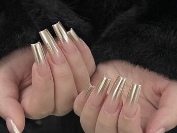 センスネイル 池袋店(Sense Nail)/高級感ミラーマーメイド梅雨