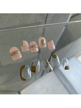 ネイルサロン マーノ(nail salon mano)/シンプルにひと癖