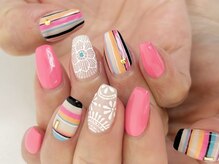 ネイルサロン アムゥ(a.muu)/スタンダードコース　　　¥8000-