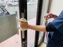 ごうのめ整体院/次亜塩素酸で消毒！