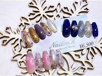 ネイルックバイナチュレルーム(Nailook by Nature Room)/12月キャンペーンネイル