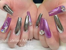 ネイル アトリエ ミジュ(nail atelier MijU)/エクストラロングネイル