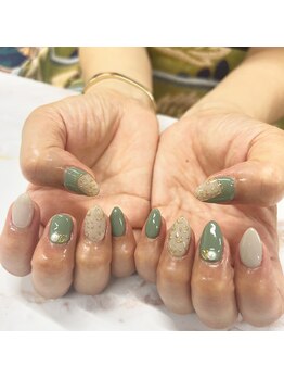 ガレ(Galet)/アニマルネイル!