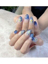 マグネットグラデ×プルメリア