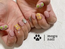 モグネイル(Mogunail)/3.4月定額A /お花ネイル