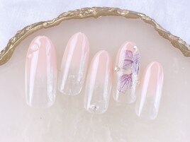 梅雨ネイル￥6980