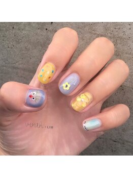 バースプラスリム(virth+LIM)/ジェルネイル　150分制