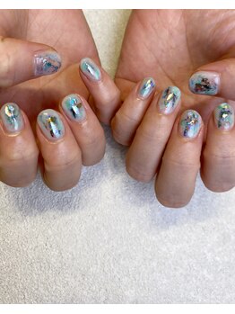 ウロネイルズ(ulo nails)/キラキラニュアンス