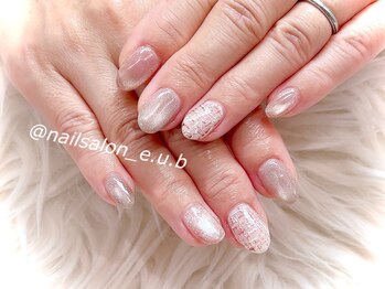 イーユービー(E.U.B)/フラッシュマグ×ツイードネイル