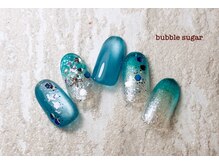バブル シュガー バイ ネイルクローネ(bubble sugar by.nail crone)/海中ネイル