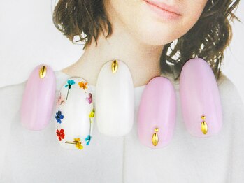 キャンアイドレッシー ヨコハマ元町店(Can I Dressy)/お花ネイル