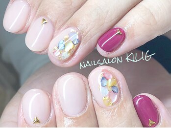 ネイルサロン キリグ(KILIG)/ワンポイントプラム