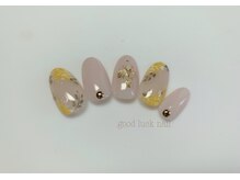 グッドラックネイル(good luck nail)/ミモザネイル