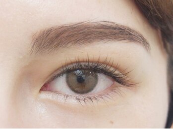 リア 門前仲町店(li'a)/100本/カーキ×ダークブラウン