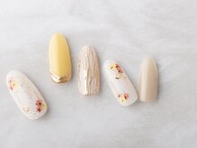 サンミーゴネイル 神戸店(Sunmego Nail)/キラキラ☆お花ネイル