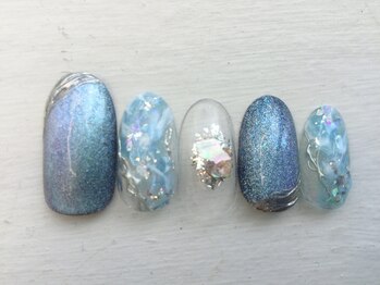 ルリアンネイル(le lien nail)/定額アートコースC