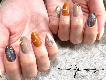 ルポネイル 高円寺(repos nail)/ニュアンス ネイル