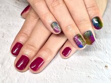 アンドミーネイル 蒲田(&me.nail)/マグネット マーブル ニュアンス