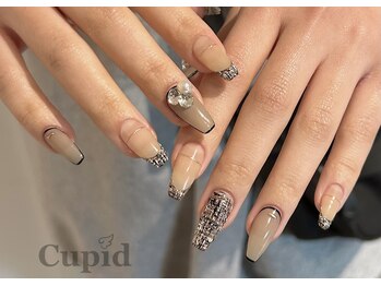 キューピット(Cupid)/tweed nail