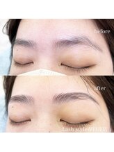 ラッシュスタイル 春日井店(Lash style)/アイブロウWAX＋ラミネート