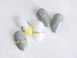 花☆フラワー☆グリーンフレンチ