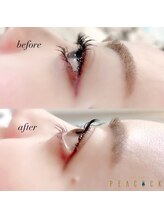 ピーコック(peacock)/束感まつ毛パーマ